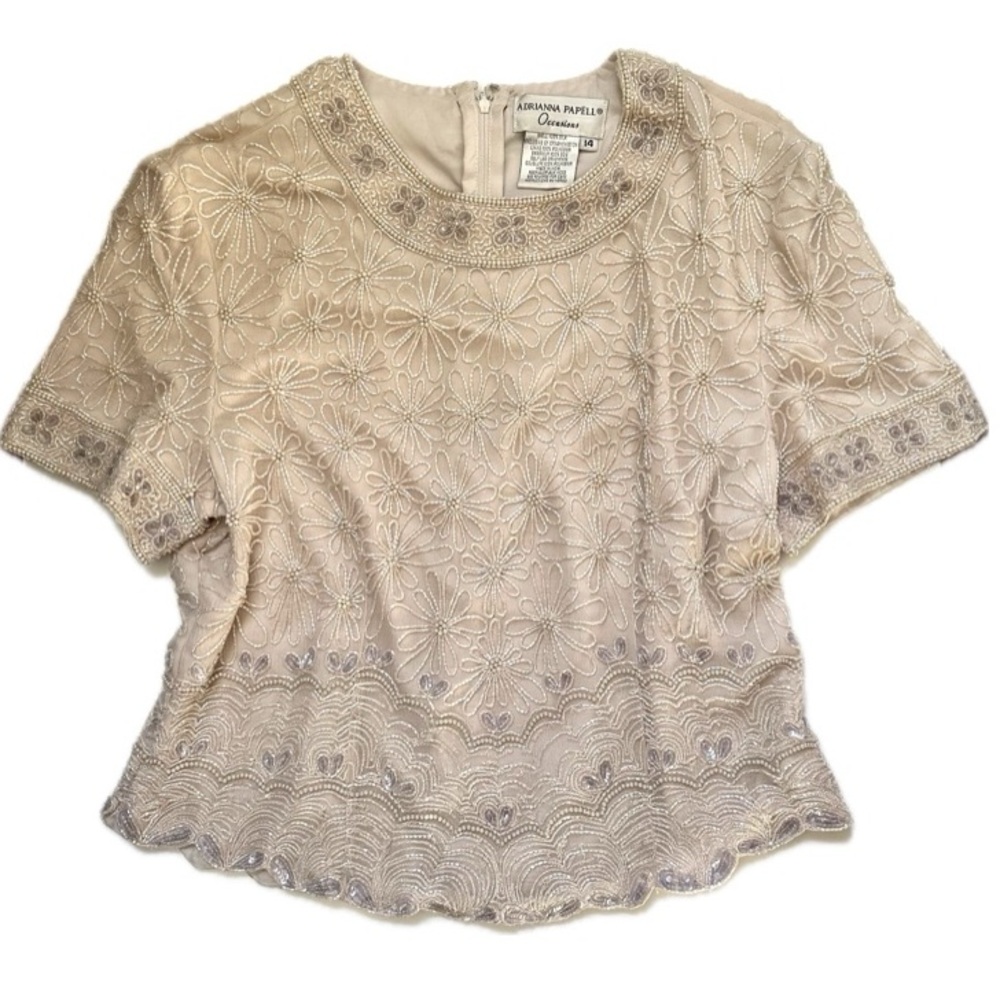 Adrianna Papel Embroidered Blouse - Picture 12 of 12